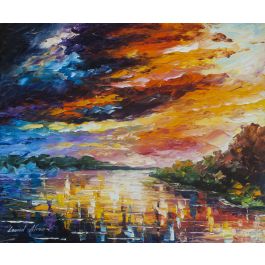 2024 Lost Memories, ORIGINAL OIL PAINTING on Stretched Canvas- Landscape 20